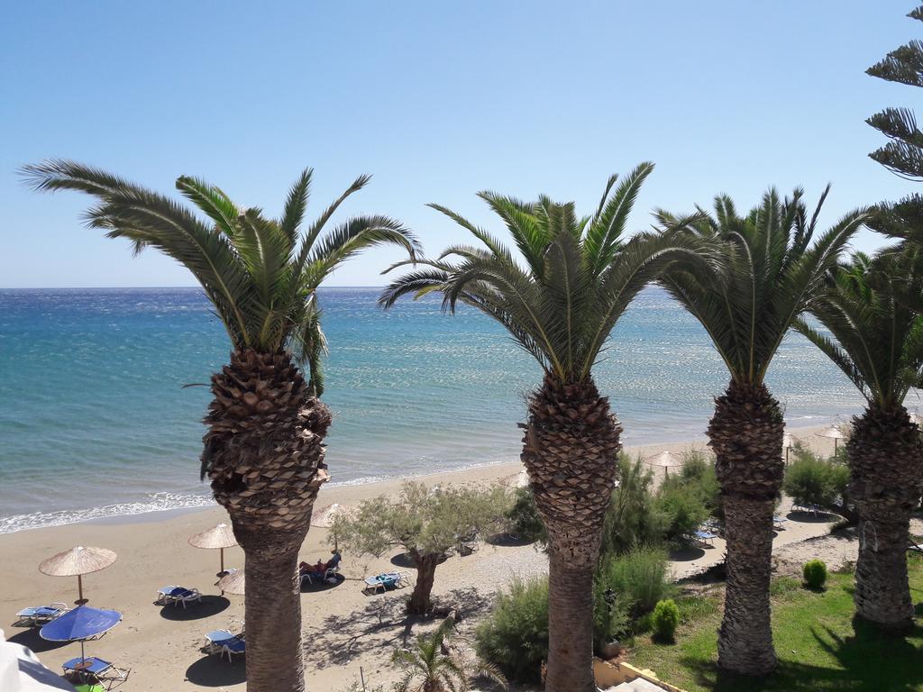 Blue Ocean Apartments Makriyialos Bagian luar foto