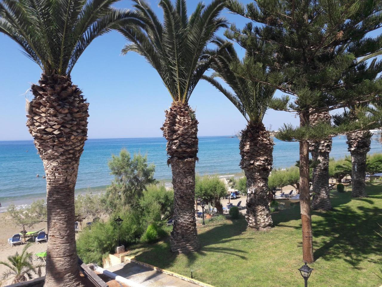 Blue Ocean Apartments Makriyialos Bagian luar foto