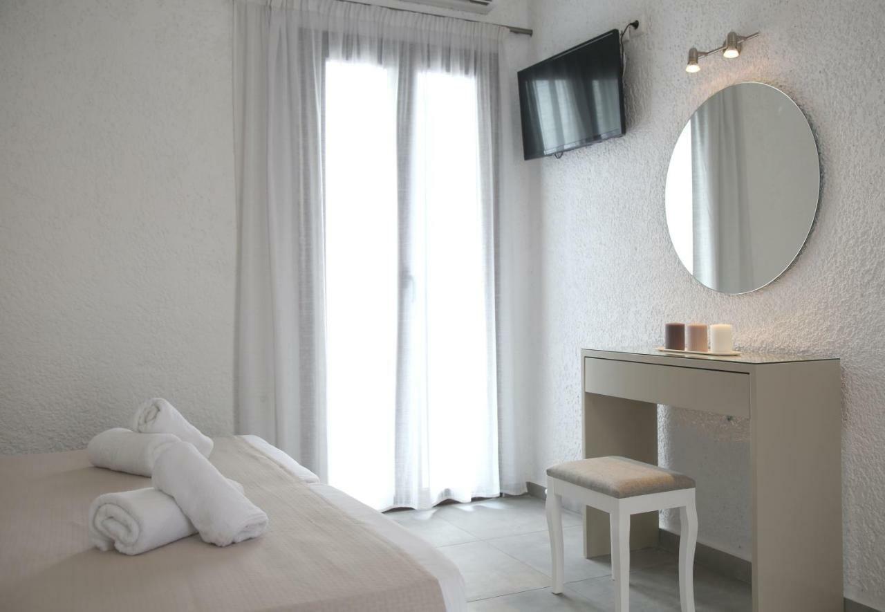 Blue Ocean Apartments Makriyialos Bagian luar foto