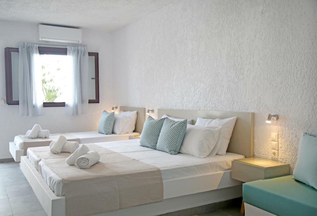 Blue Ocean Apartments Makriyialos Bagian luar foto
