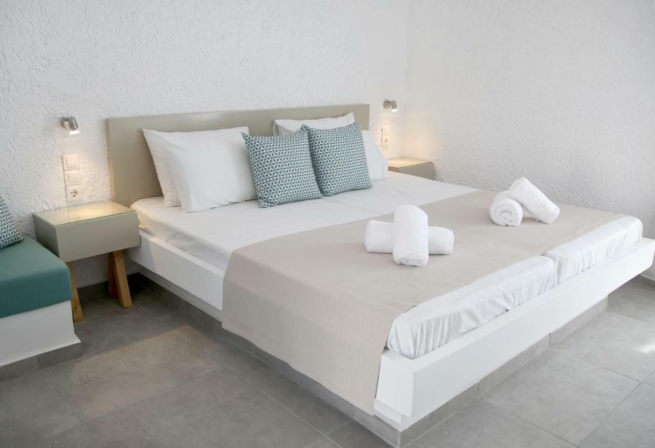 Blue Ocean Apartments Makriyialos Bagian luar foto