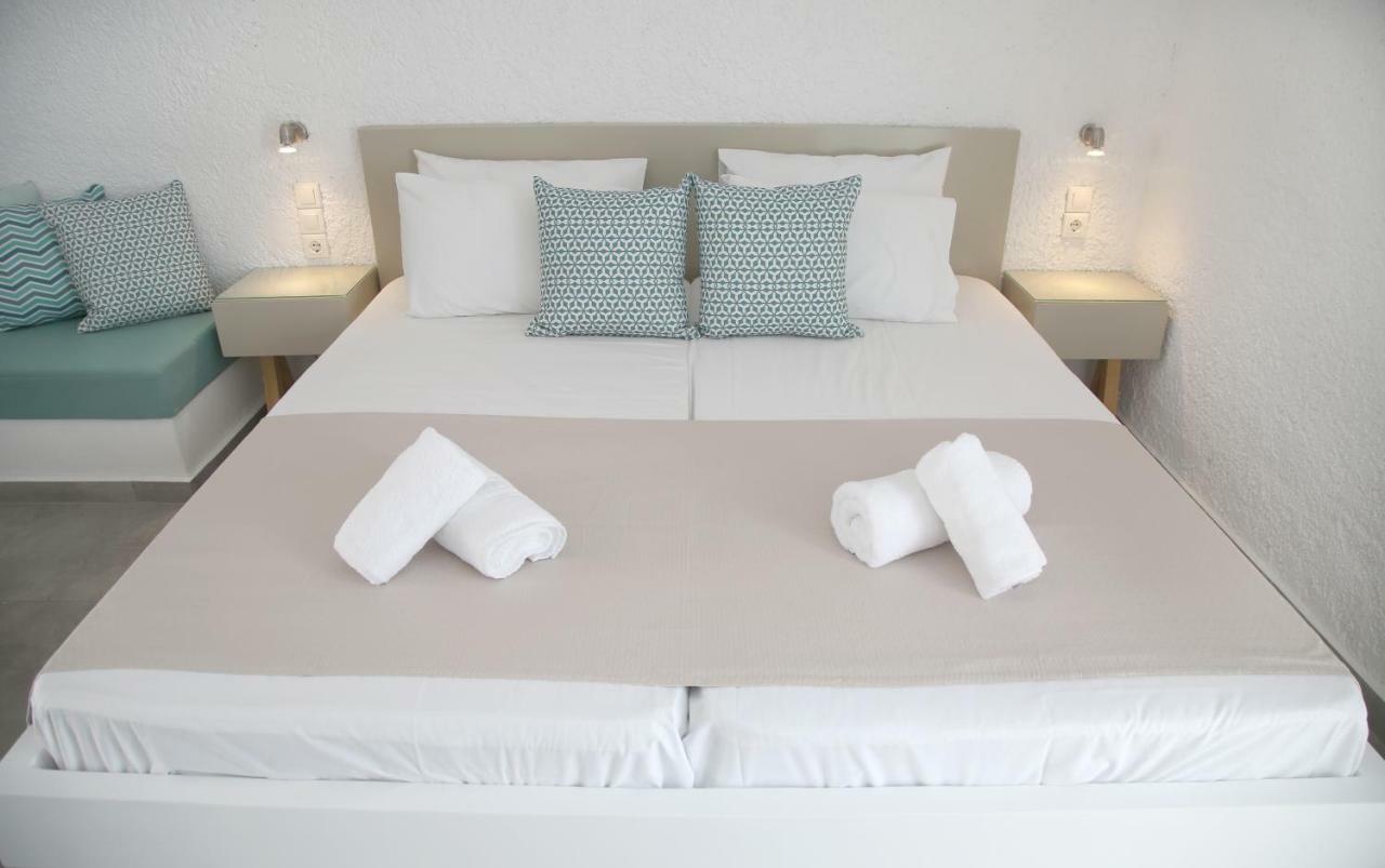 Blue Ocean Apartments Makriyialos Bagian luar foto