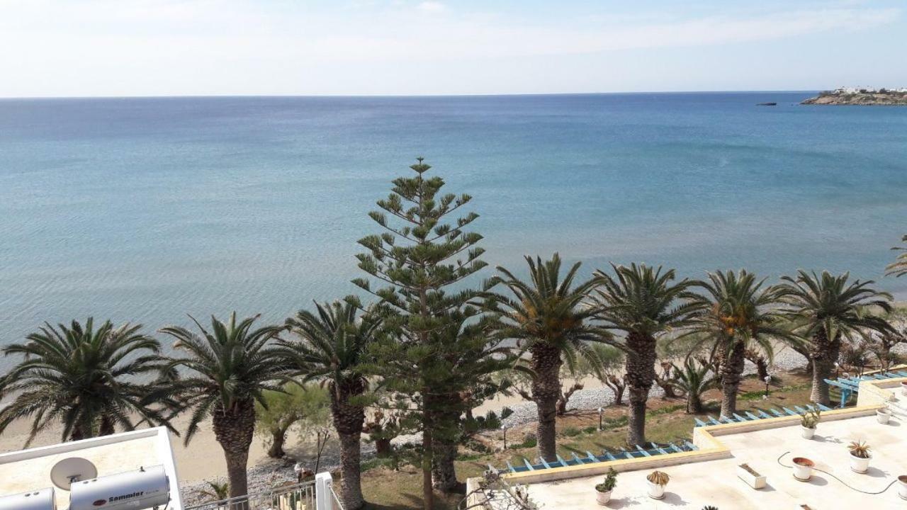 Blue Ocean Apartments Makriyialos Bagian luar foto