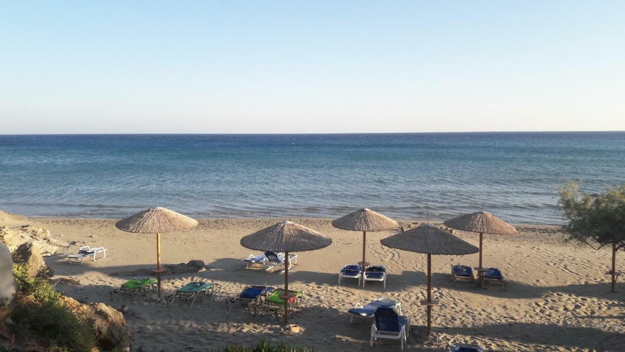 Blue Ocean Apartments Makriyialos Bagian luar foto